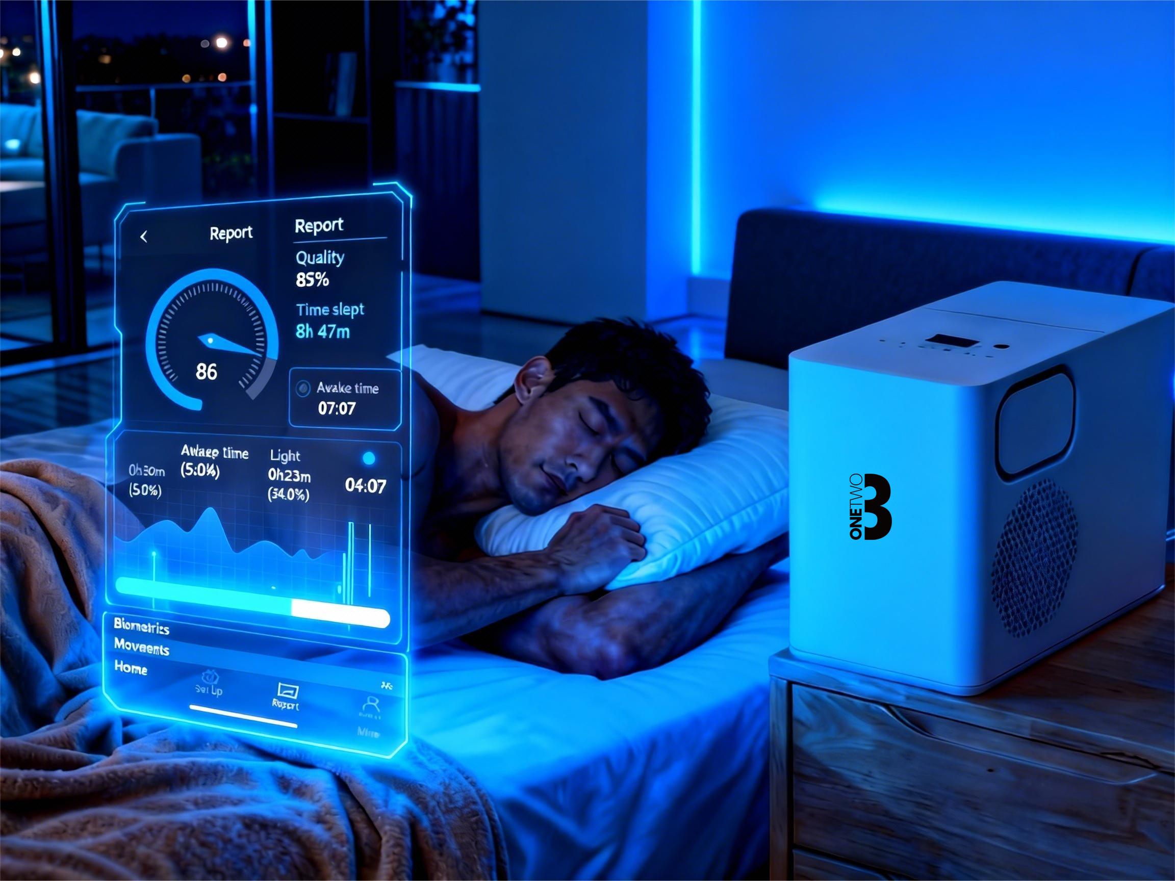 Smart Dual Zones Cooling&Heating Mattress