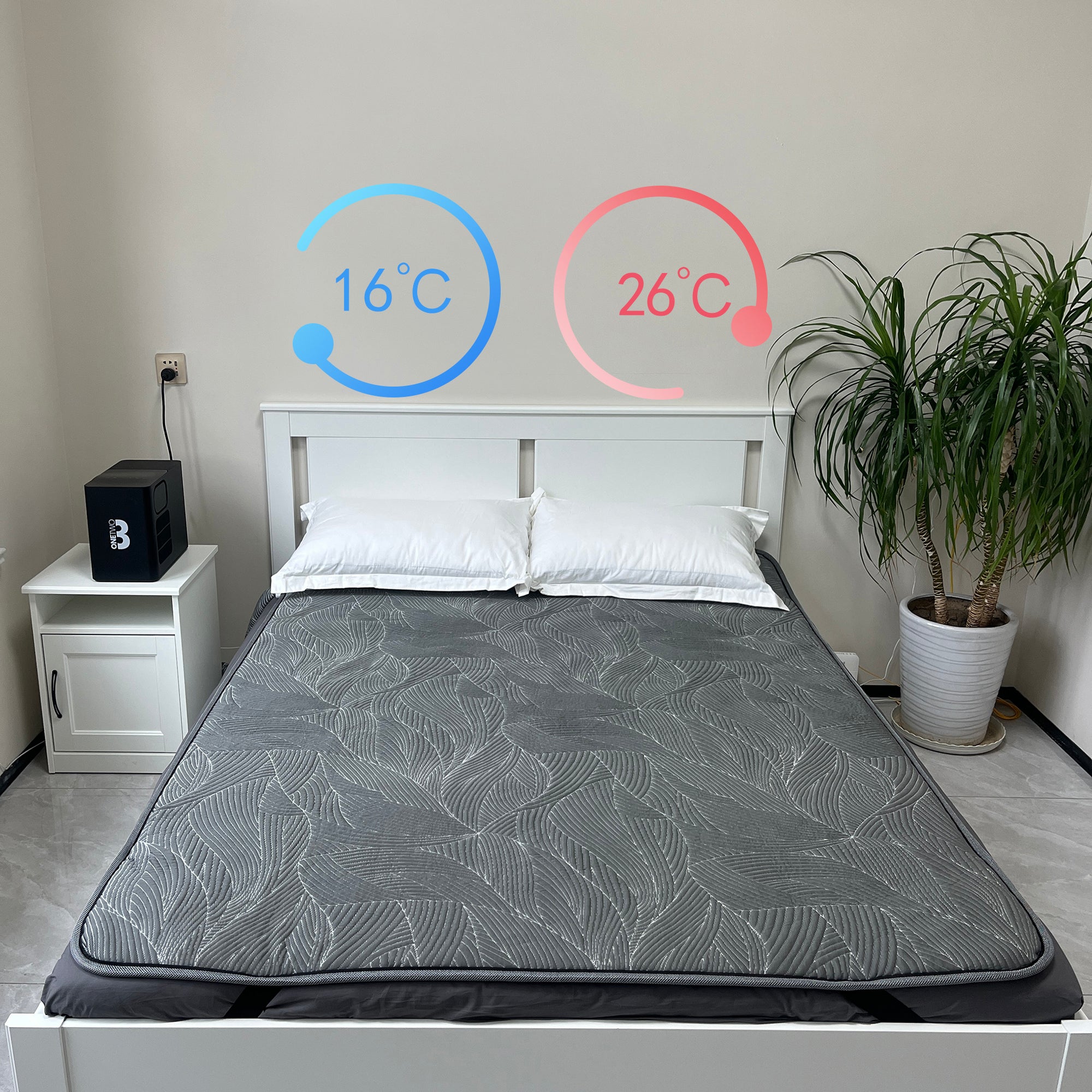 Dual Zones Cooling&Heating Mattress-- NYX02 PLUS